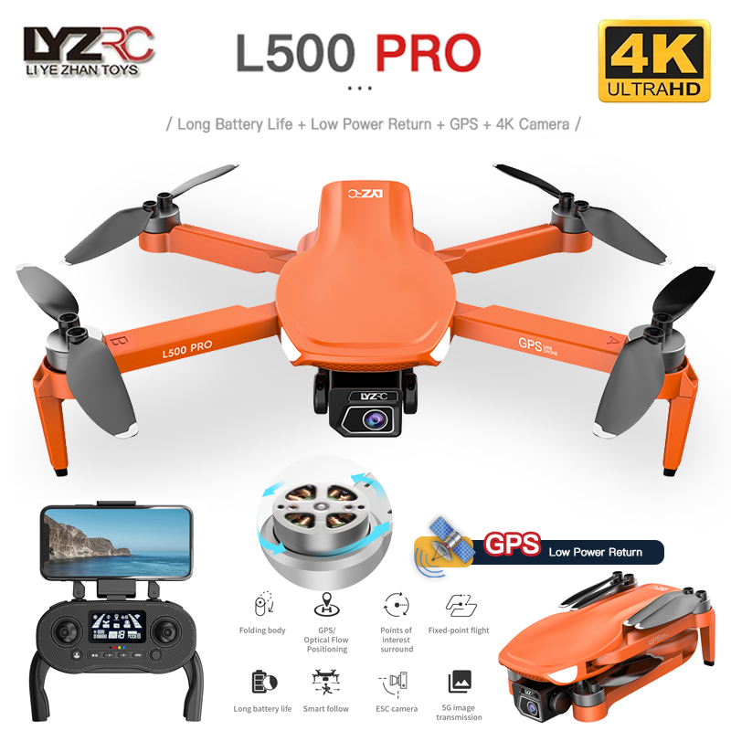 L500 PRO GPS Drone 4K Profesio - đánh giá và giá Top Rc Hobby Mini Xcub