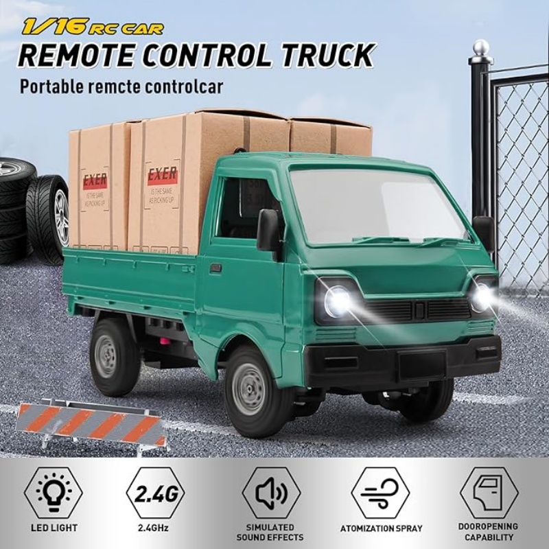 KF21 RC Truck 1:16 2.4GHZ RC C - đánh giá và giá Led Light Kit Rc