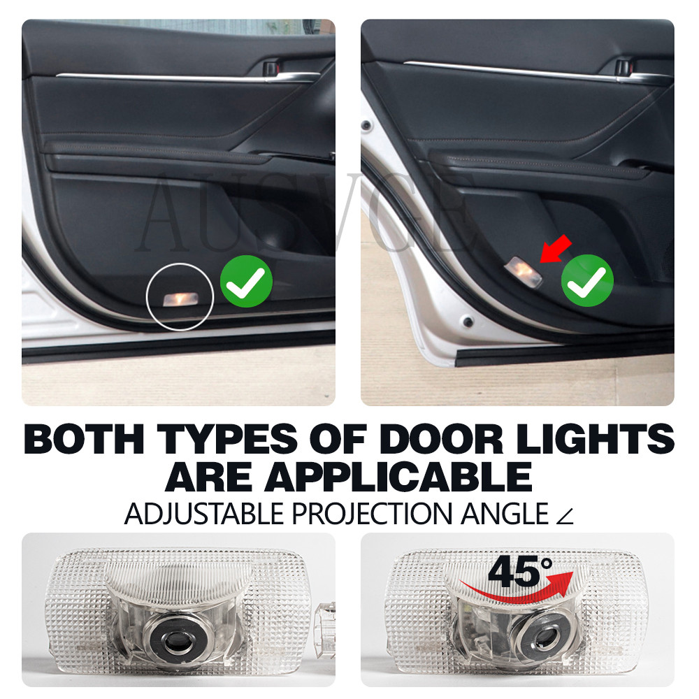 LED Car Door Welcome Ghost Sha - đánh giá và giá Led Light Kit Rc