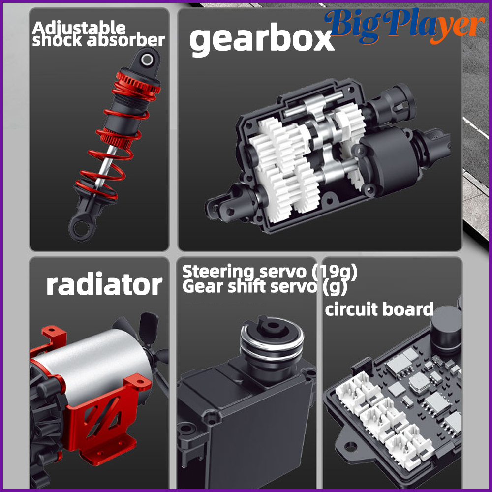 SG1009 SG1010 1/10 4WD RC car  - đánh giá và giá Led Light Kit Rc