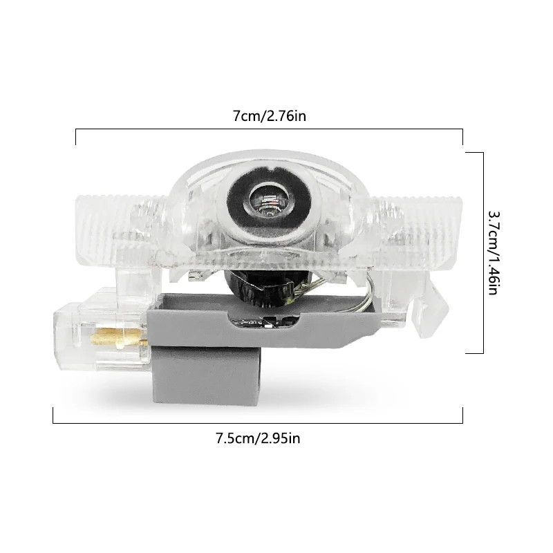 2Pcs LED Projector Lamp Car Do - đánh giá và giá Led Light Kit Rc