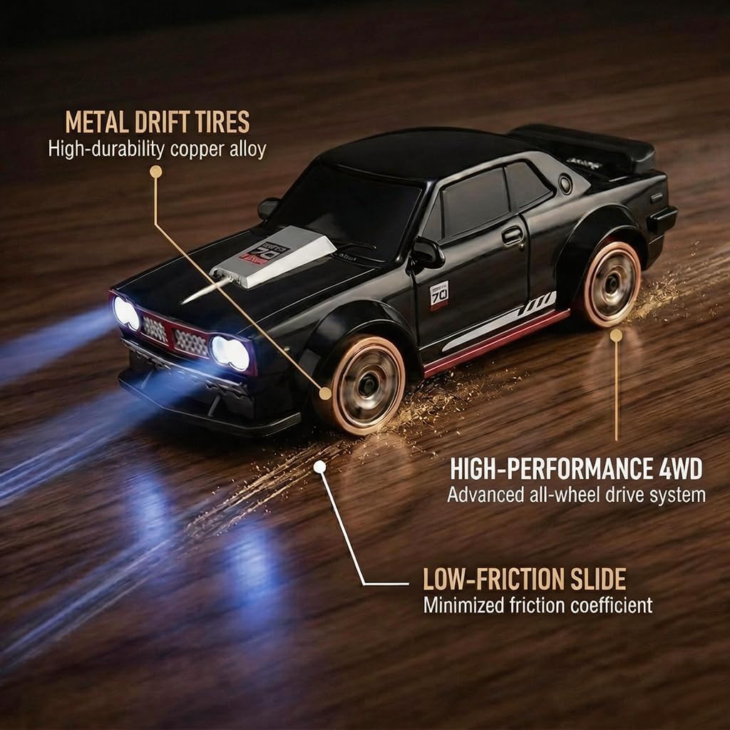 1:64 Scale 4WD RC Drift Car wi - đánh giá và giá Gyroscope Rc Module