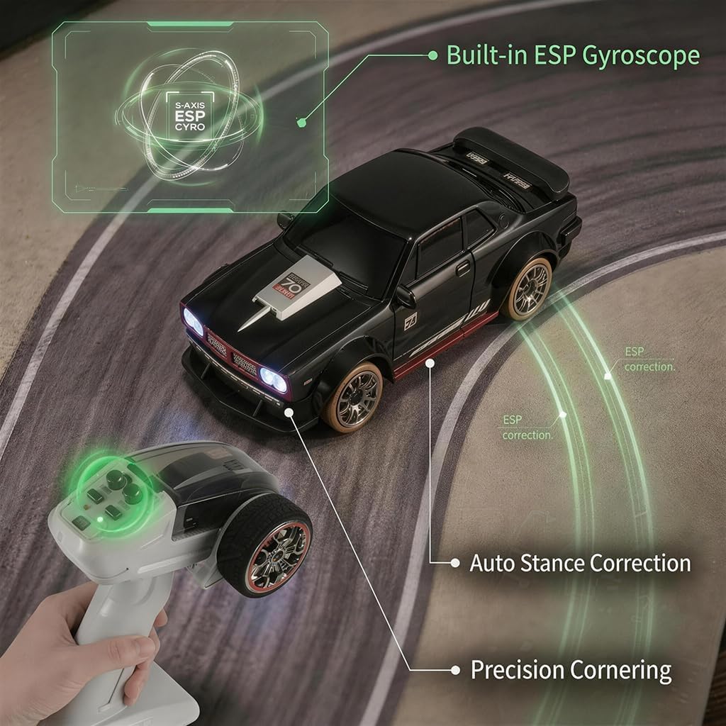 1:64 Scale 4WD RC Drift Car wi - đánh giá và giá Gyroscope Rc Module